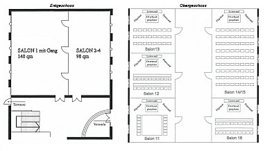 Hotel Meerane : Floor Plan (meeting room)